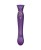 Zalo Queen G-Spot Pulse Wave Vibe - Премиальный вибратор для точки G с функцией нагрева, 21,5х3,5 см (фиолетовый)